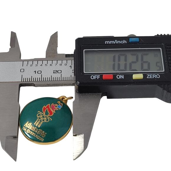 Hallmark 1996 Atlanta Olympics Cloisonné Medallion Ornament in Box - Picture 4 of 8